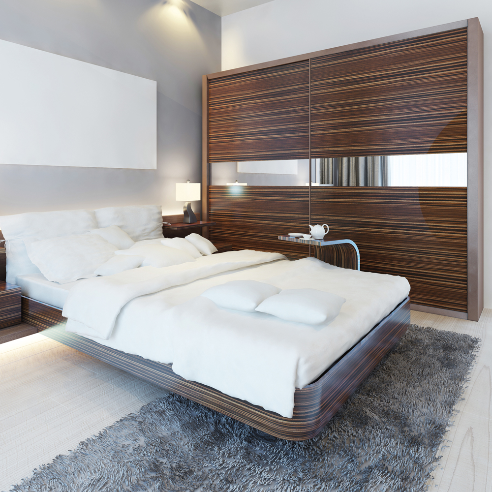 Henderson Double Top Sliding Wardrobe Door Kit - 1200mm Track (Max 45kg Doors)